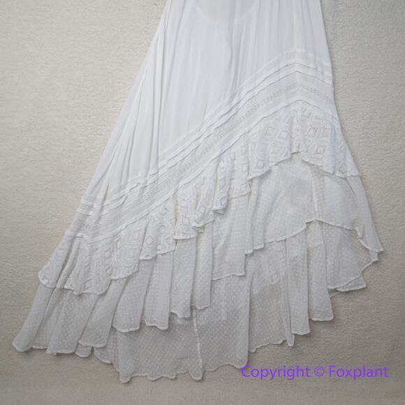 New! Free People Slice Of Heaven Halter Midi Dress endless summer, no size tag - Picture 4 of 14